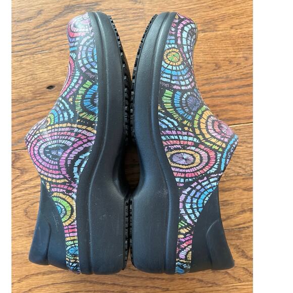 Crocs Neria Pro II Clogs Sz 6 Mules Nurse Work Dual Comfort Multicolor Non Slip - Picture 5 of 8